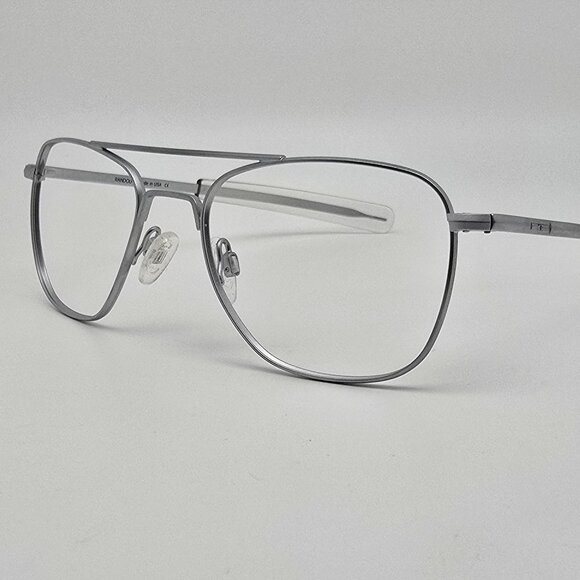 Randolph Engineering Aviator AF Matte Chrome Bayonet Sunglasses Frame USA 52mm - Picture 1 of 13